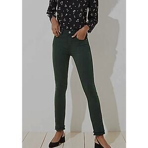 LOFT Women’s Green Skinny Jean Sz 24